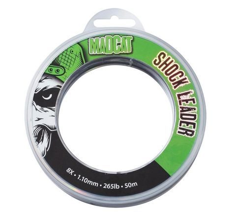 Madcat Šoková šňůra Shock Leader 8X 1,10mm 50m