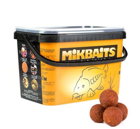 Mikbaits Boilie Spiceman Pikantní Švestka 10kg