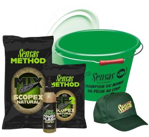 Sensas Akční kbelík Method Mix Scopex