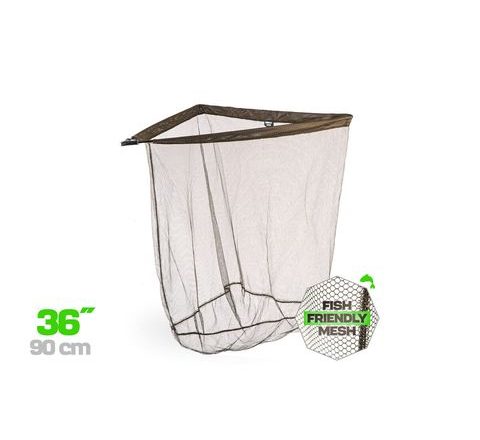 Zfish Podberáková hlava Gripnet Landing Net 36"