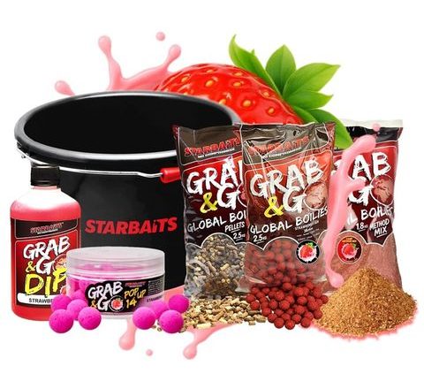 Starbaits Akčný vedierko Global Strawberry Jam