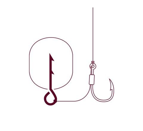 Delphin Nástrahový osten Stinger černý 10ks