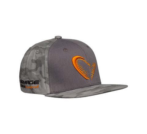 Savage Gear Kšiltovka Flex Fit Camo Cap Camo/Grey