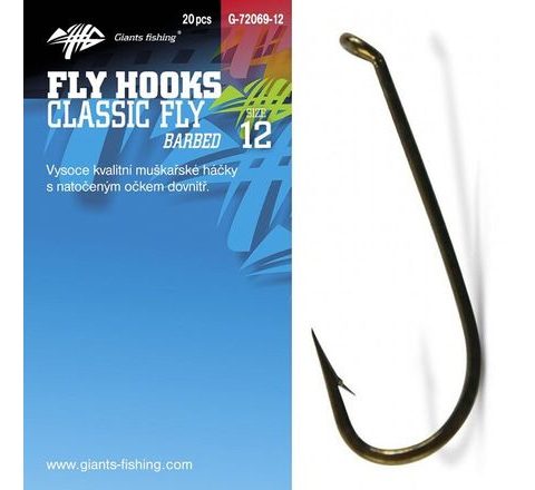 Giants fishing Háček muškařský Classic Fly 20ks