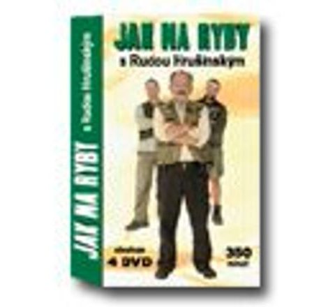 Sada DVD pořadu "Jak na ryby s Rudou Hrušínským"