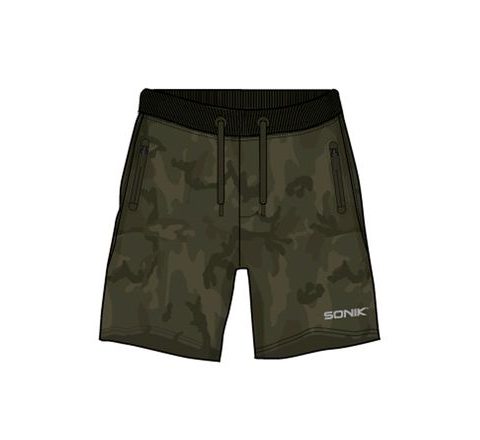 Sonik Kraťasy Camo Fleece Shorts