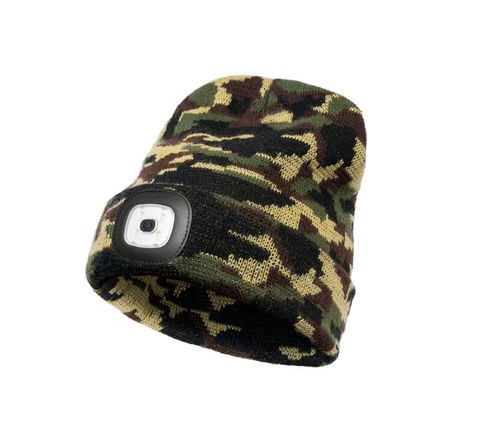 Delphin Zimní čepice CamouLED