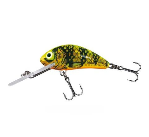 Salmo Wobler Hornet Floating Holographic Gold Fluro Perch
