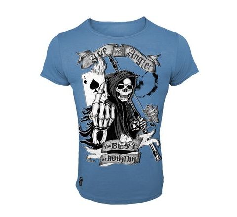 Hotspot Design Tričko Skull Ace Angler
