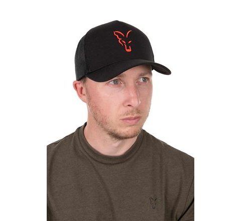 Fox Kšiltovka Collection Trucker Cap Black/Orange