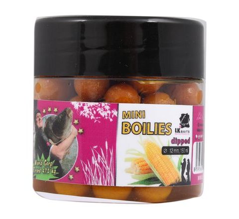 LK Baits MINI Boilies v dipu 12mm 150ml