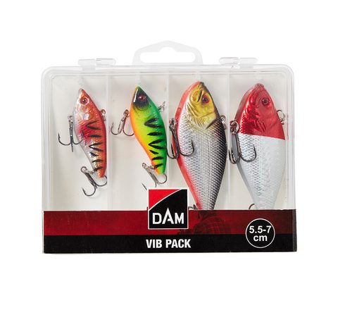 DAM Sada wobleru Vib Pack Box 5.5-7cm 4ks