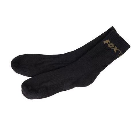 Fox Ponožky Black Socks 3-Pack