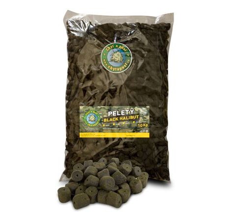 Chyť a pusť Pelety BLACK halibut 5kg