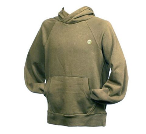 Korda Mikina Team Korda Hoodie Tmavo Olivová