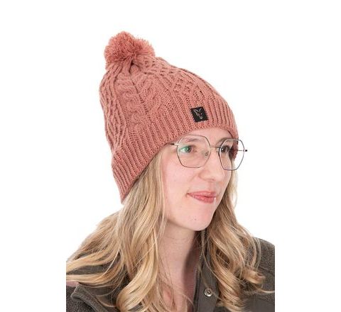 Fox Dámska zimná čiapka Ladies Knitted Bobble