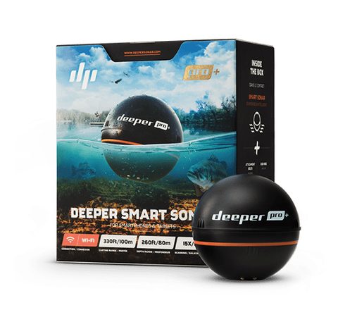 Deeper Nahazovací sonar Wifi s GPS Fishfinder Pro+