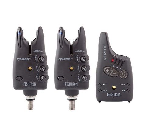 Flajzar Sada signalizátorů Fishtron Q9-RGB-TX 2+1