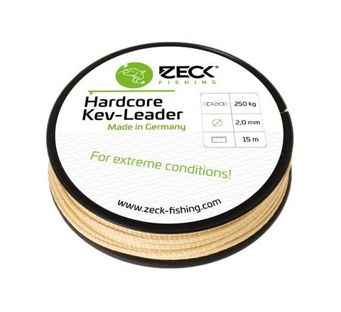 Zeck Sumcová návazcová šňůra Hardcore Kev Leader 250kg 15m