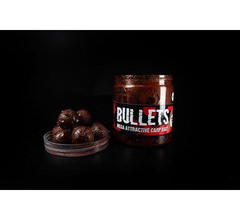 G.B.U. Dipované boilies BULLETS SQUID 77 200g