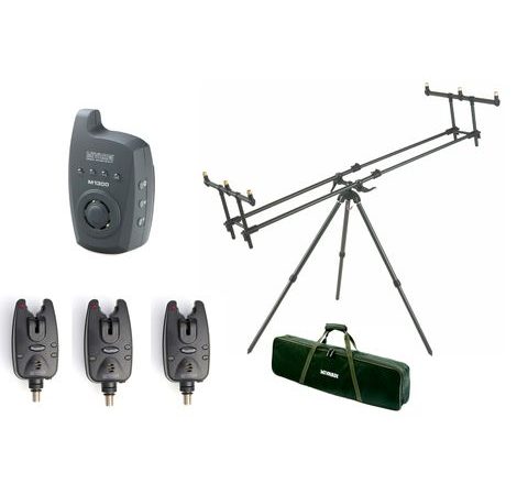 Mivardi Stojan Tripod Premium + sada hlásičů M1300 3+1 Akce
