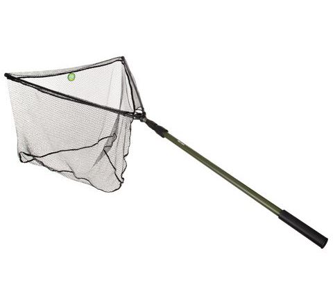 Chyť a pusť Podběrák Fencl Shadow s pogumovanou sítí 600 3díl
