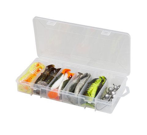 Savage Gear Set Umělých Nástrah 10cm & 12,5cm Cannibal Shad Kit Mix barev