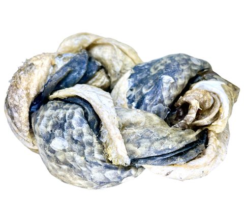 LK Baits Pet Luxusní rybí věneček z kůže Lososa a kůže Tresky 1ks