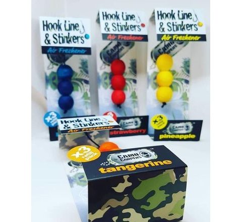 Camo Carpers Náhradní Náplně do Osvěžovačů Vzduchu Hook Line & Stinkers