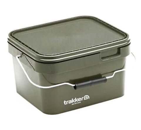 Trakker Plastový kýbl Olive Square Container 5l