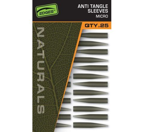 Fox Převleky Edges Naturals Anti tangle sleeve micro 25ks
