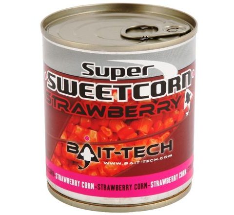 Bait-Tech Kukuřice Super Sweetcorn Jahoda 300g