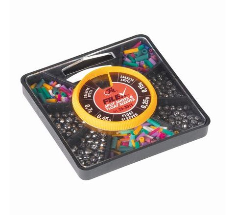 Filfishing Broky s Bužírkou Split Shots & Float Sleeves