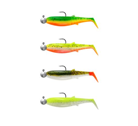Savage Gear Gumová Nástraha Cannibal Shad Darkwater Set 4 ks