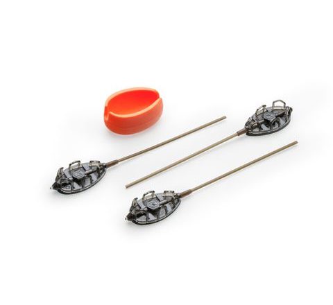 Mivardi Krmítka Method Feeder set QMR Grip L long (30g + 40g + 50g + mould)