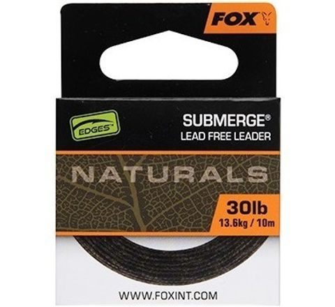 Fox Šňůra Bez Olověného Jádra Naturals Leader 10 m