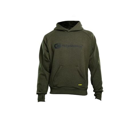 RidgeMonkey Mikina APEarel Dropback MicroFlex Hoody Green