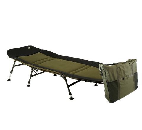 Giants Fishing Lehátko Flat Fleece 6Leg Bedchair + taška Zdarma!