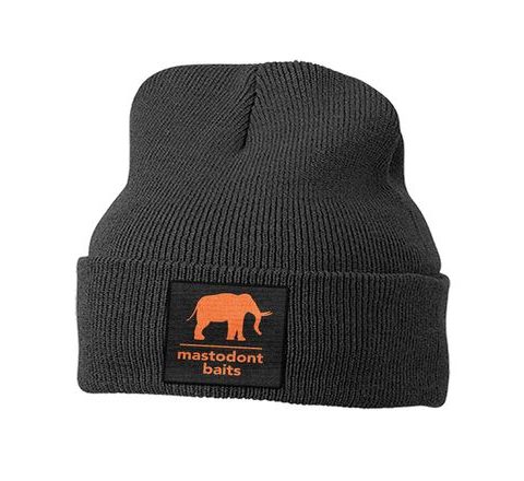 Mastodont Baits Zimní čepice pletená černá