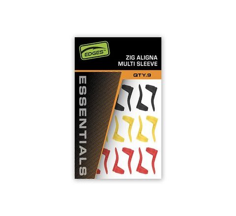 Fox Sada na Zig Rig Edges Zig Aligna kit Multi Sleeve kit 9ks