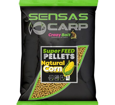 Sensas Pelety Super Feed Natural Corn 650g