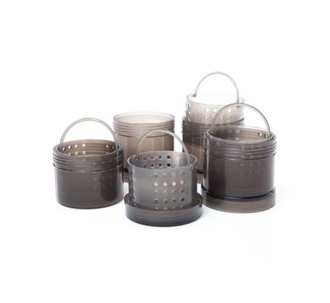RidgeMonkey Kelímek Modular Hookbait Pots Black