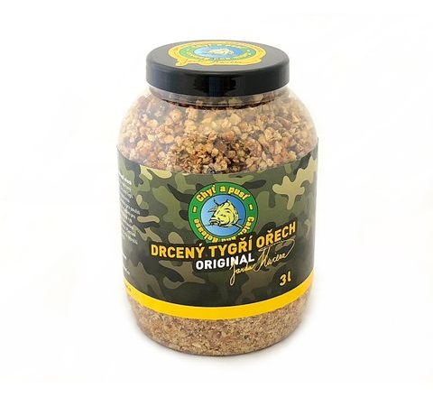 Chyť a pusť Drcený tygří ořech Original 3l