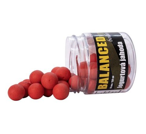 Carp Inferno Balanced Boilie 150ml Jogurtová Jahoda