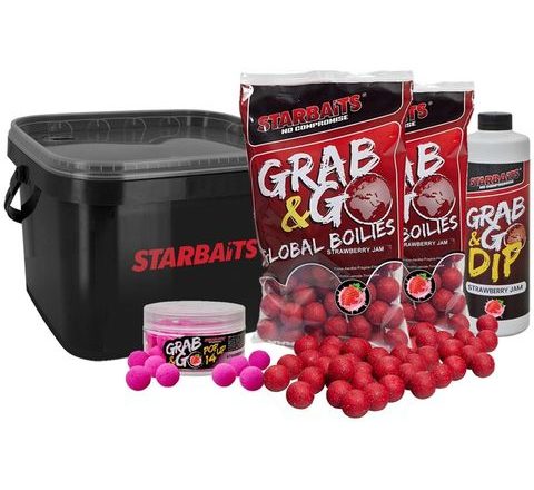 Starbaits Akční kbelík GG Global Strawberry Jam
