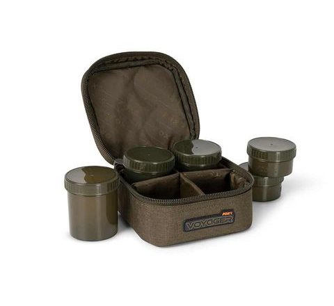 Fox Pouzdro Voyager 6 Pot Hookbait Case