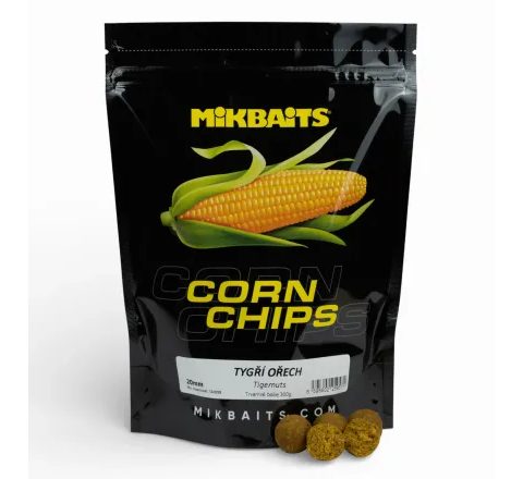 Mikbaits Boilies Corn Chips Tygří ořech