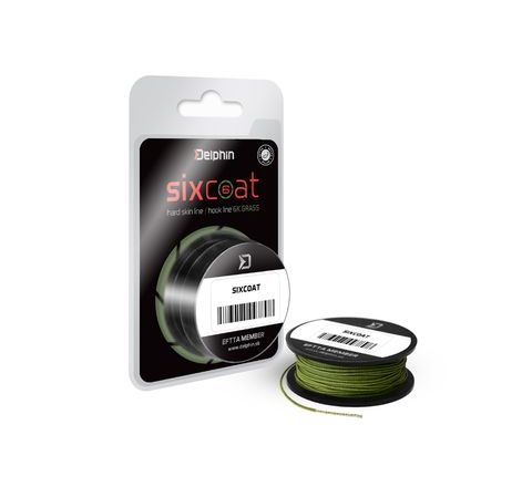 Delphin Šnúra Skin Line Sixcoat grass 25lb