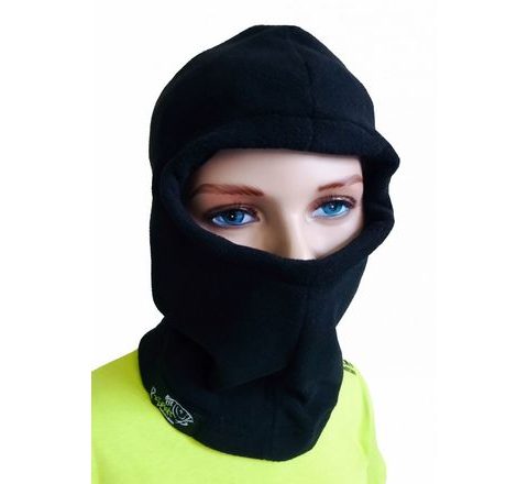 R-Spekt Detská kukla Polar fleece 56cm čierna