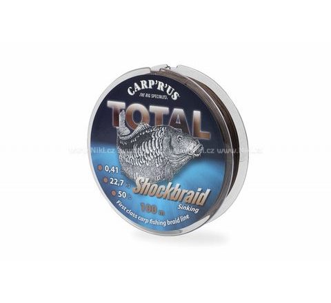 Carp ´R´ Us Šňůra Total Shock Braid 100m